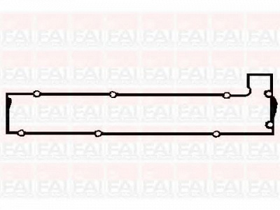FAI AUTOPARTS rc499s -  Прокладка, крышка головки цилиндра